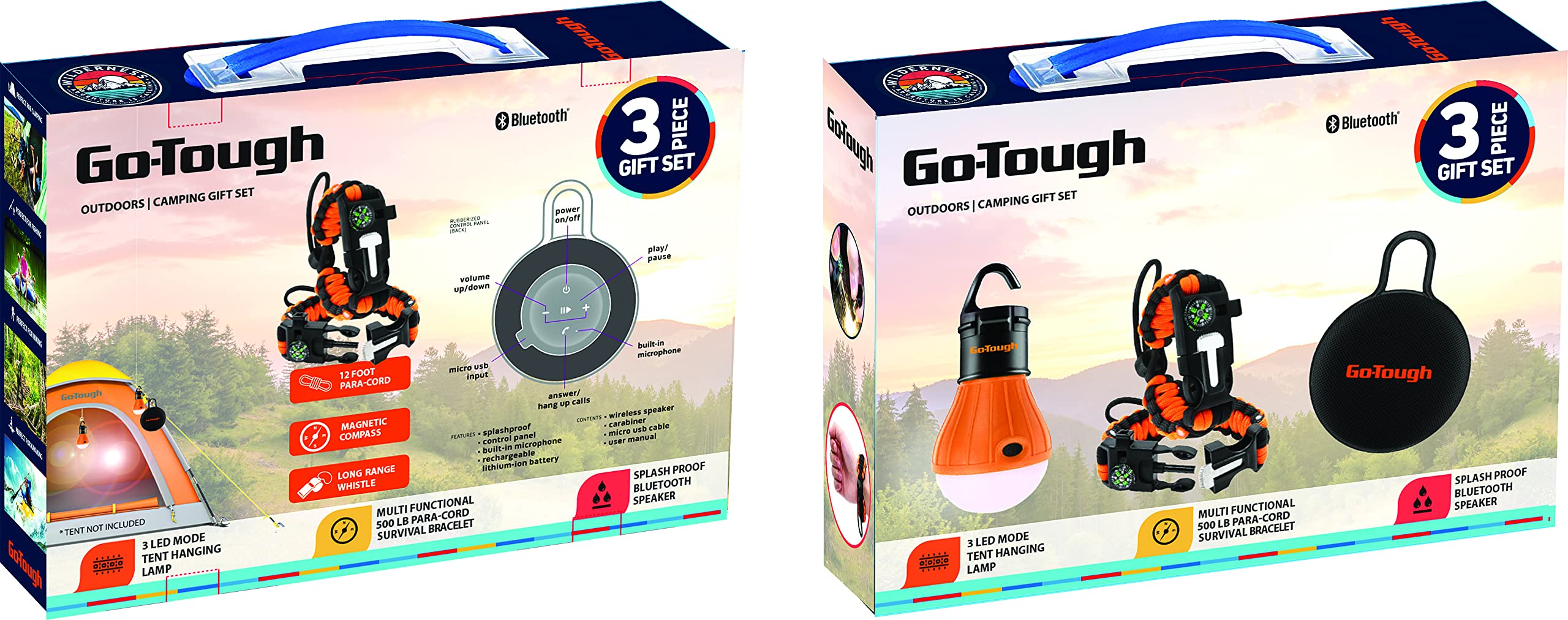 Go-Tough 3PC Camping Accessories Set | Includes Camping Tent Hanging