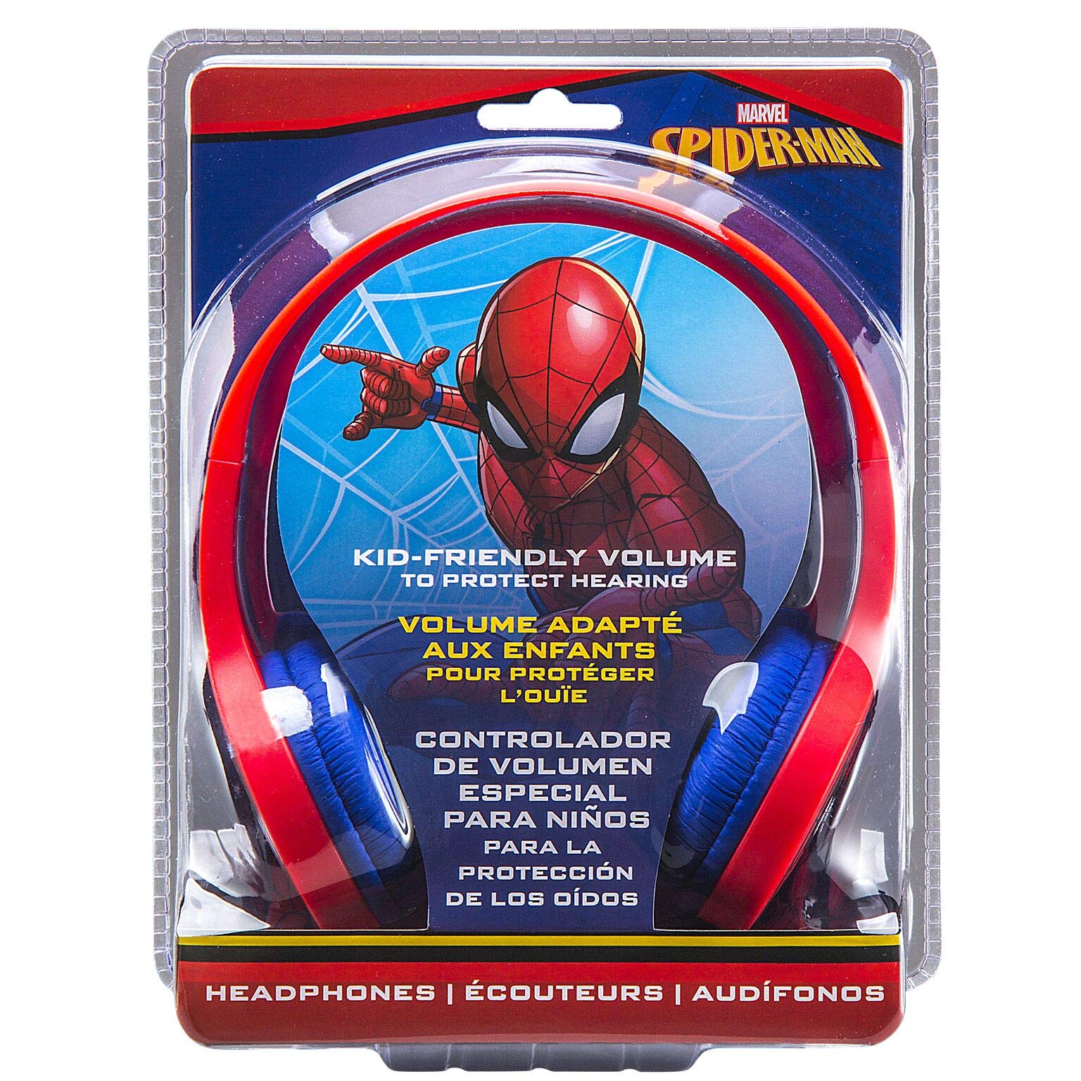 KIDSDESIGN Spiderman Headphones