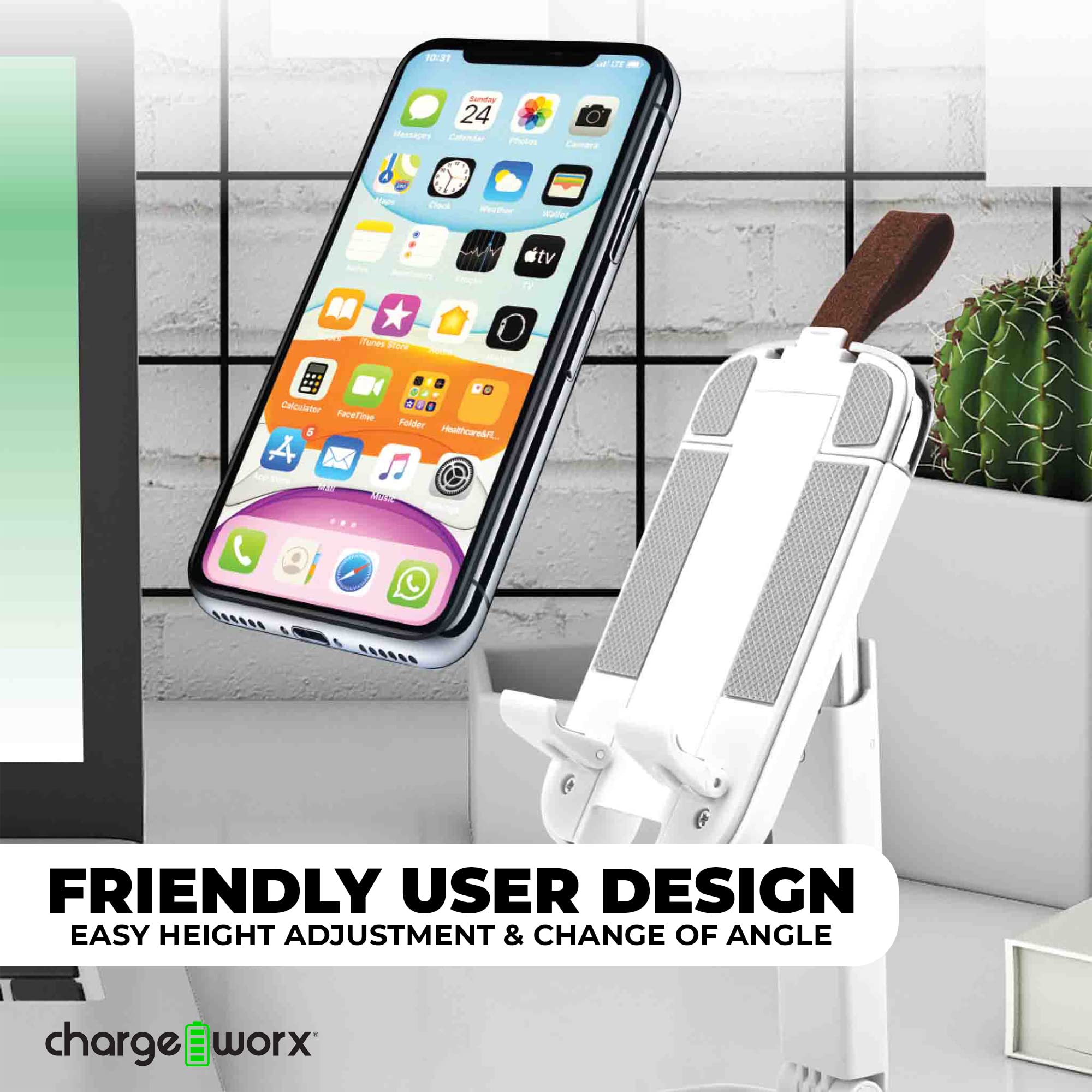 Chargeworx Portable Stand Smartphones