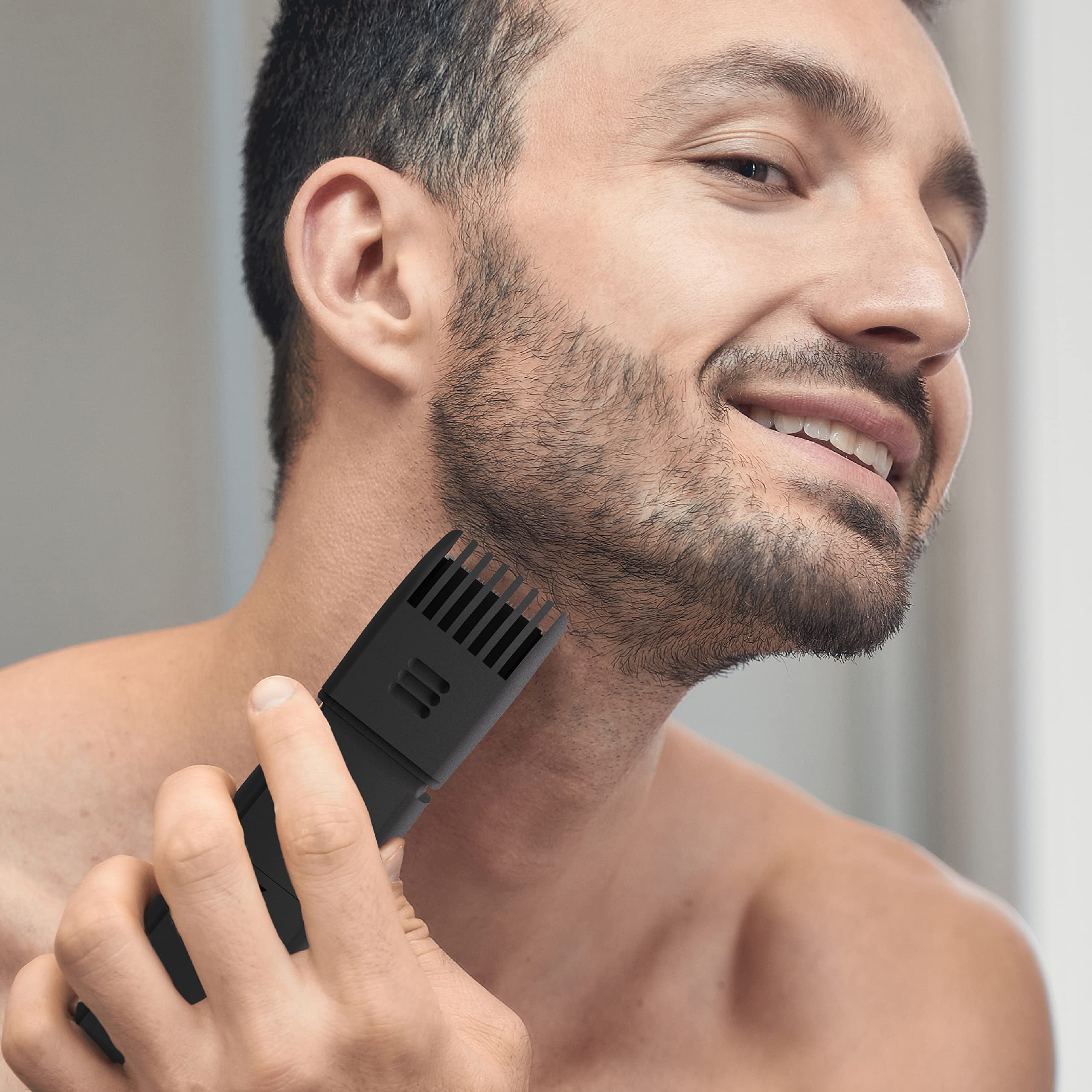 Chargeworx Groom Essentials All-in-One Hair and Beard Trimmer for Men