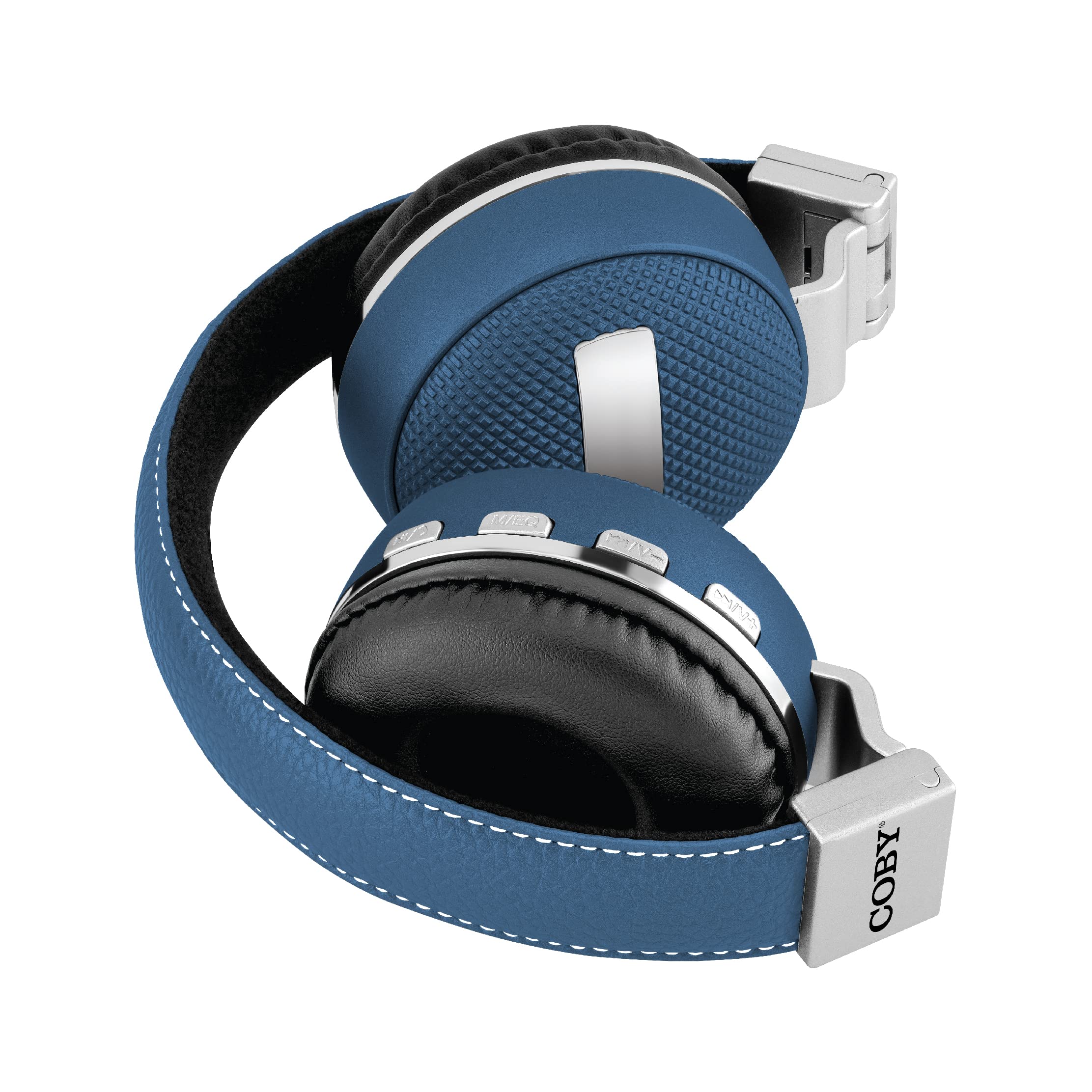Coby Bluetooth Wireless On-Ear Foldable Headphones (Rose Gold)