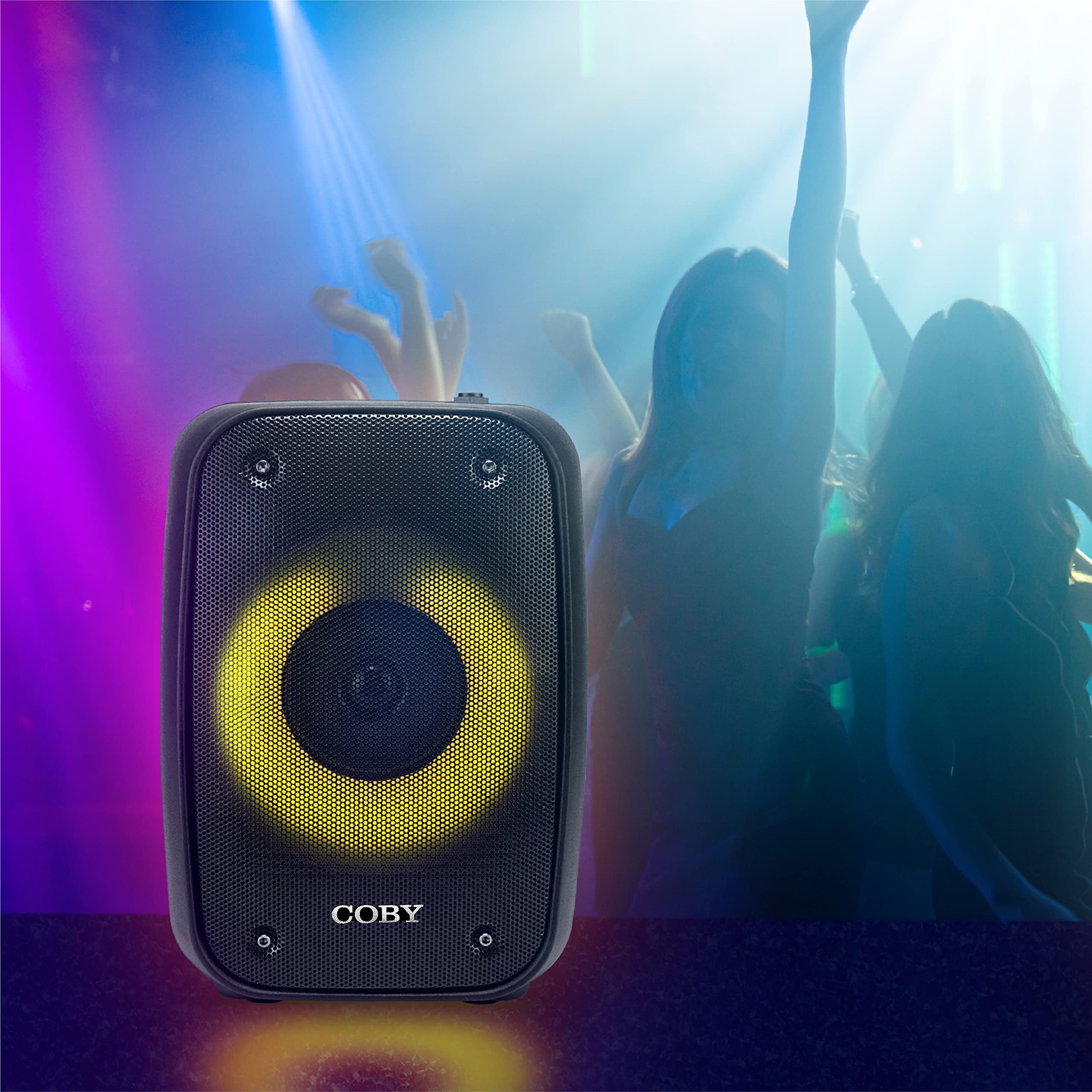 Coby Blaze Light-Up Bluetooth Speaker