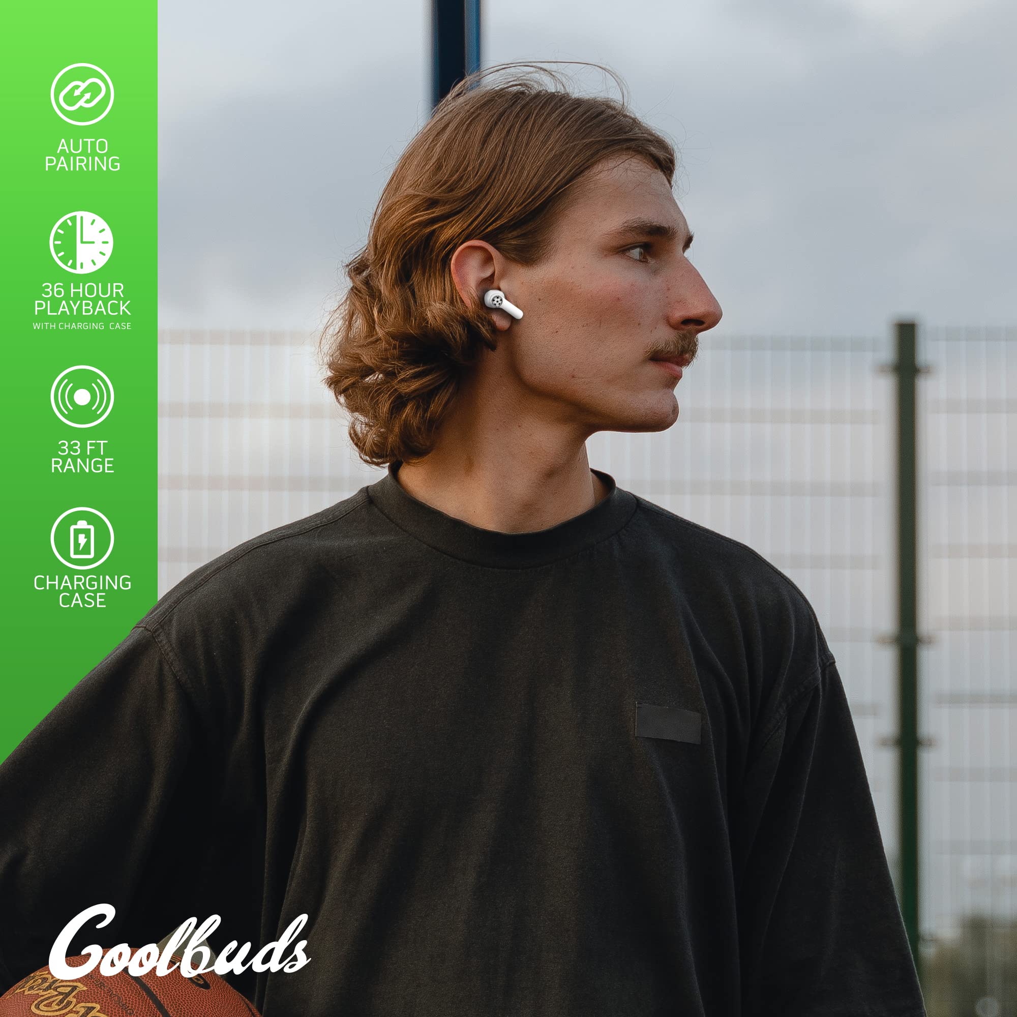 COOLBUDS Sports Wireless Bluetooth Earbuds