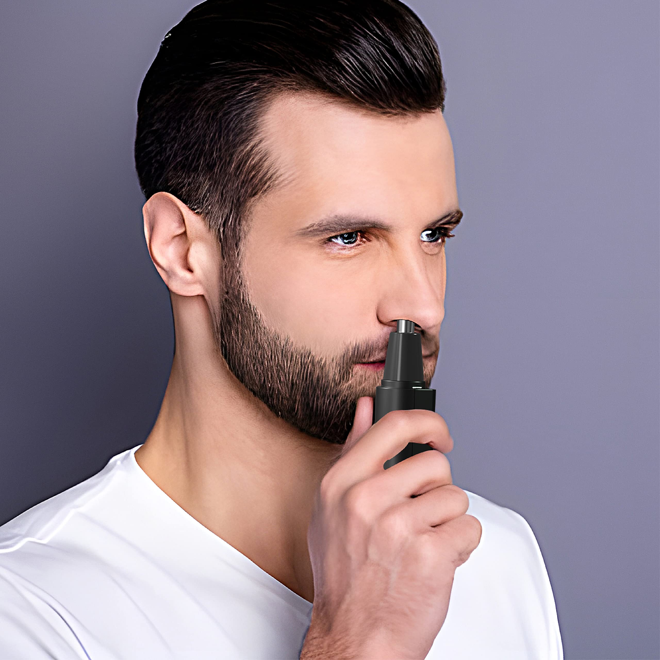 Perry Ellis Cordless Grooming Kit w/Stand, Beard Trimmer, 2 Heads, Water Resistant