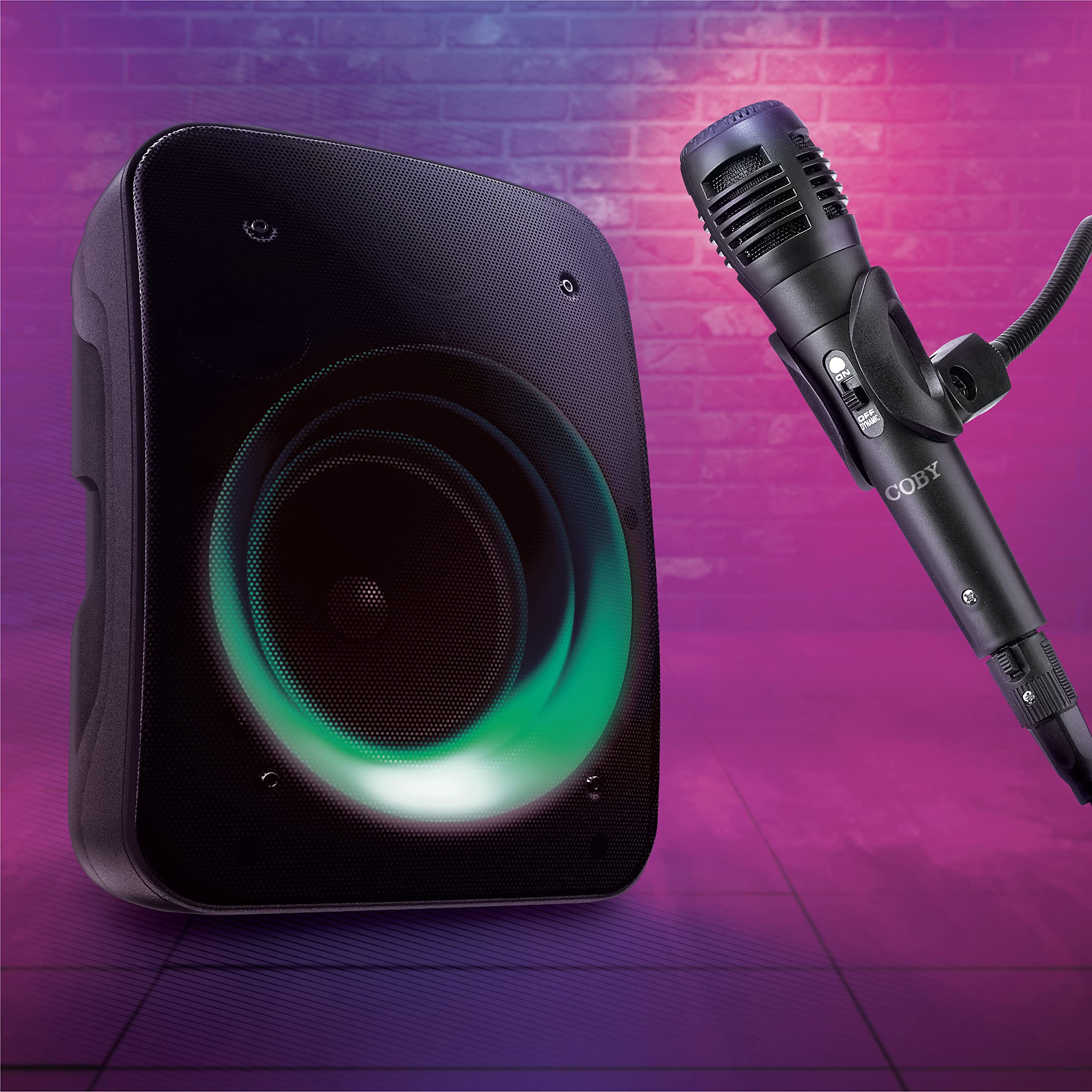 Coby True Wireless Speaker with LED