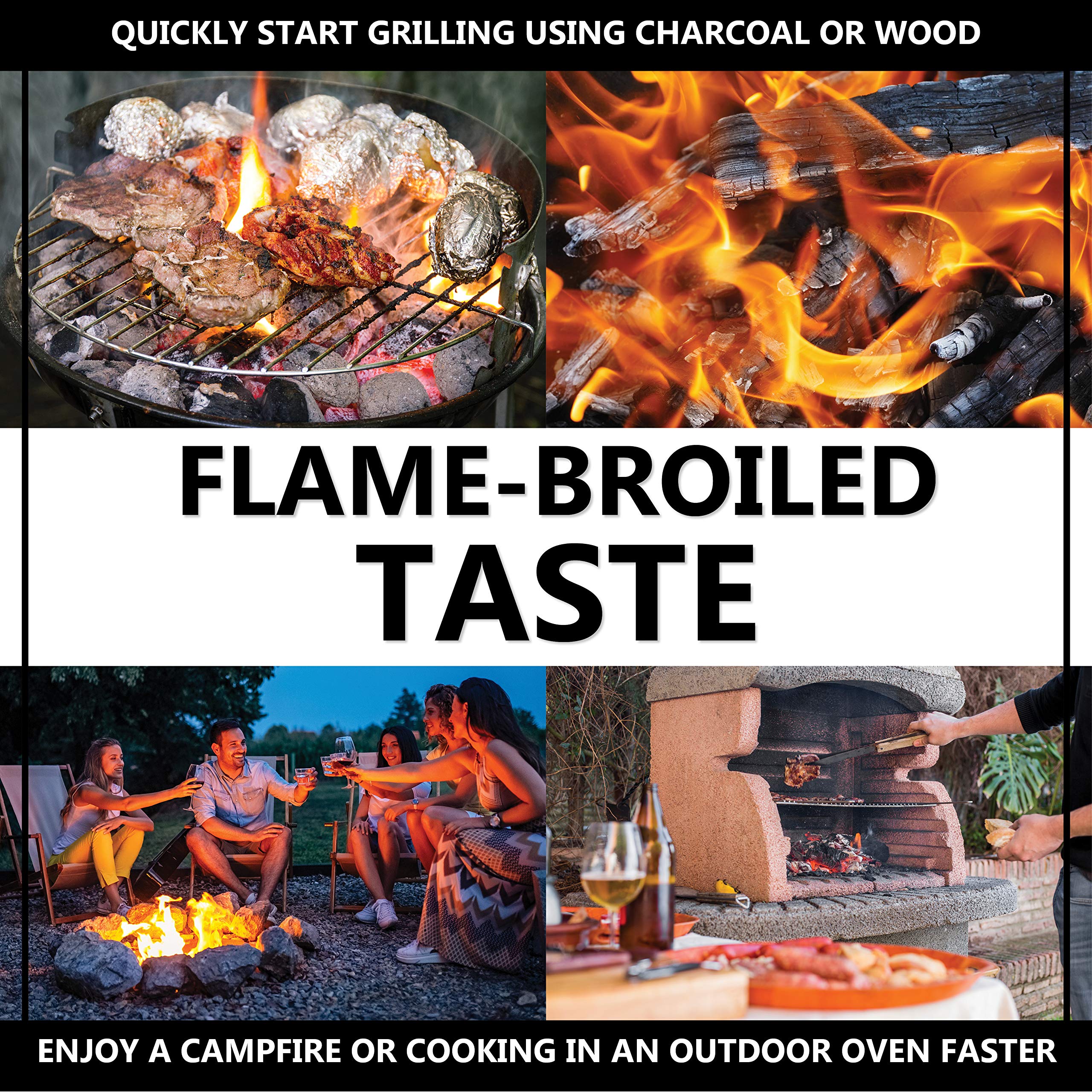 GRILLBLAZER Su-VGun Basic Grill & Culinary Torch - Charcoal Starter