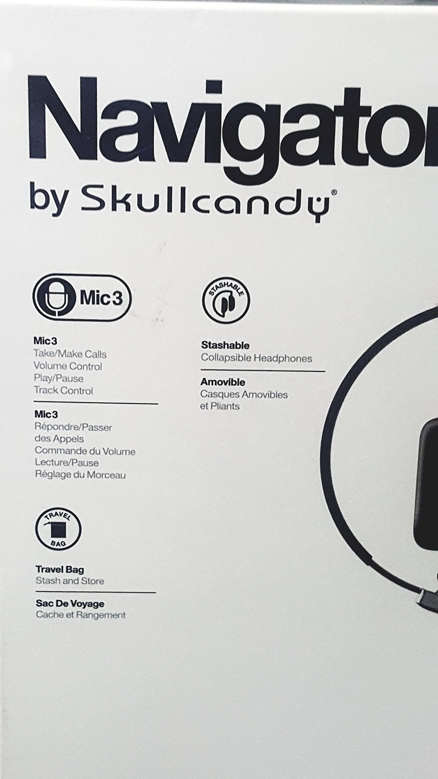Skullcandy Riff On-Ear Wired Headphones - Black