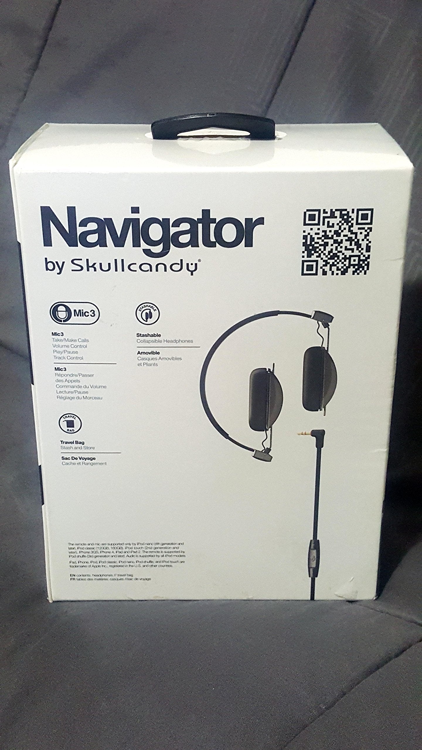 Skullcandy Riff On-Ear Wired Headphones - Black