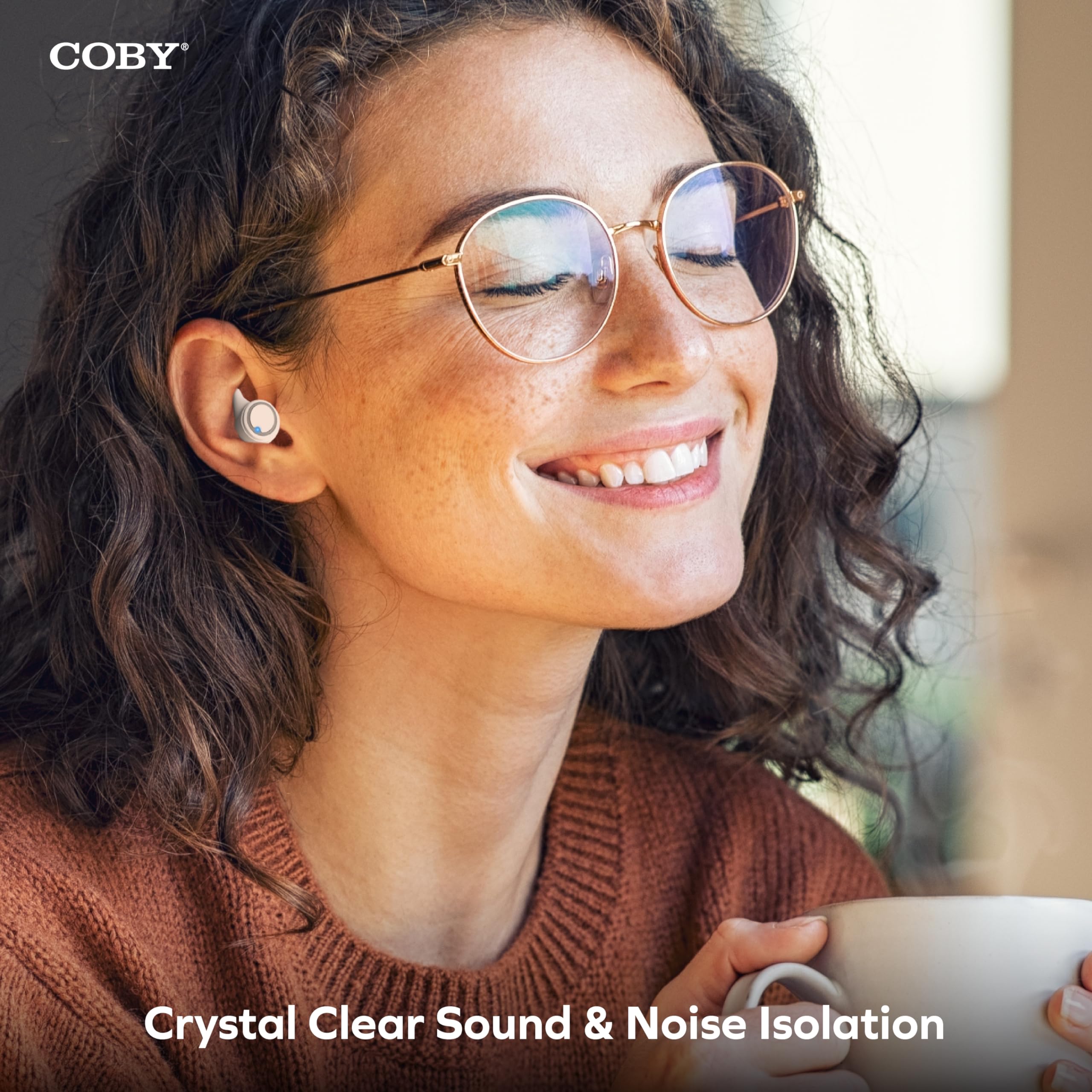 Coby True Wireless Bluetooth Earbuds
