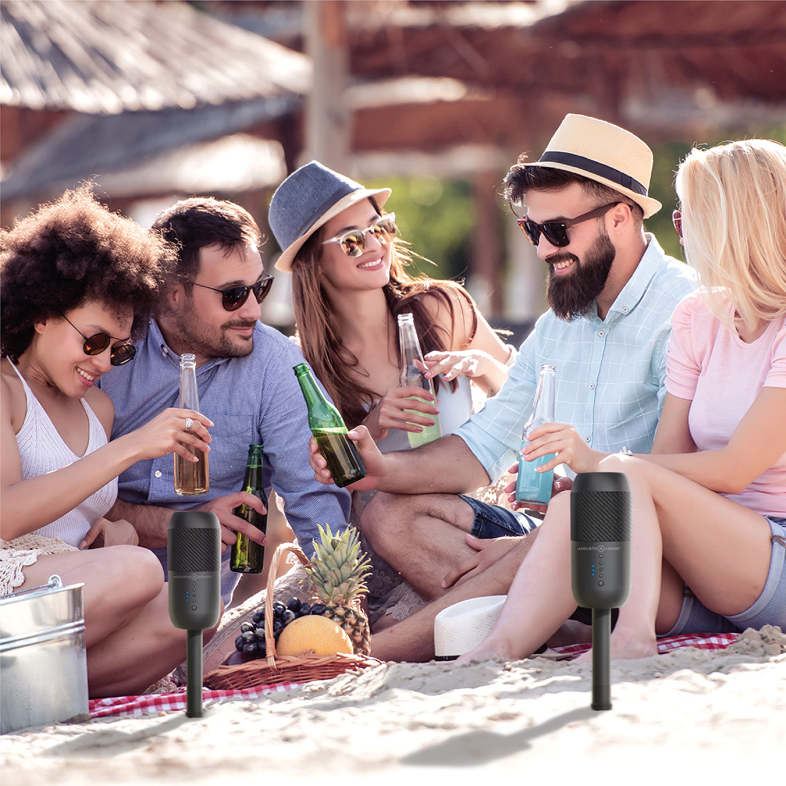 ACOUSTIC ARMOR Outdoor Waterproof Speakers