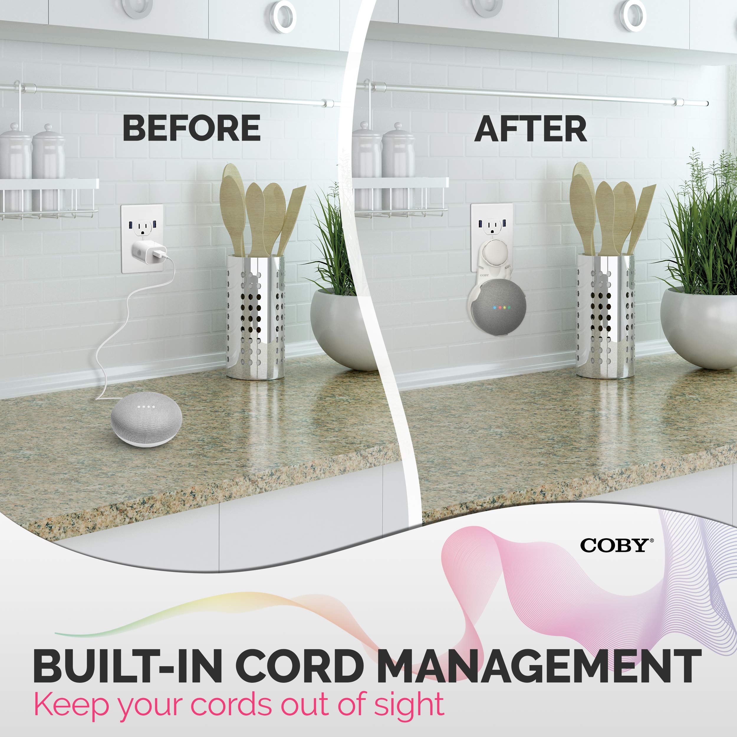 Coby Wall Outlet Mount Holder for Google