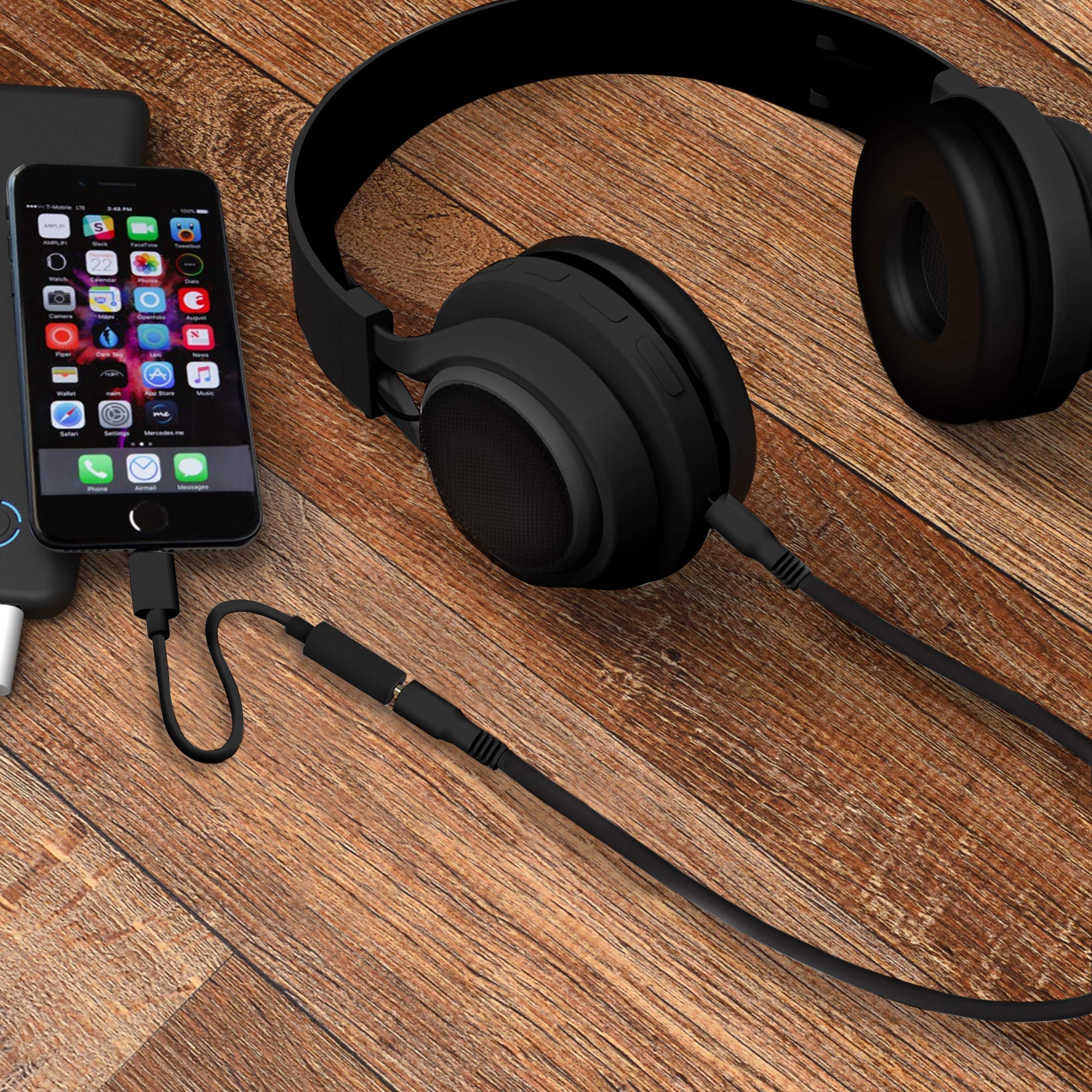 Chargeworx Headphone Adapter Lightning to 3.5mm White