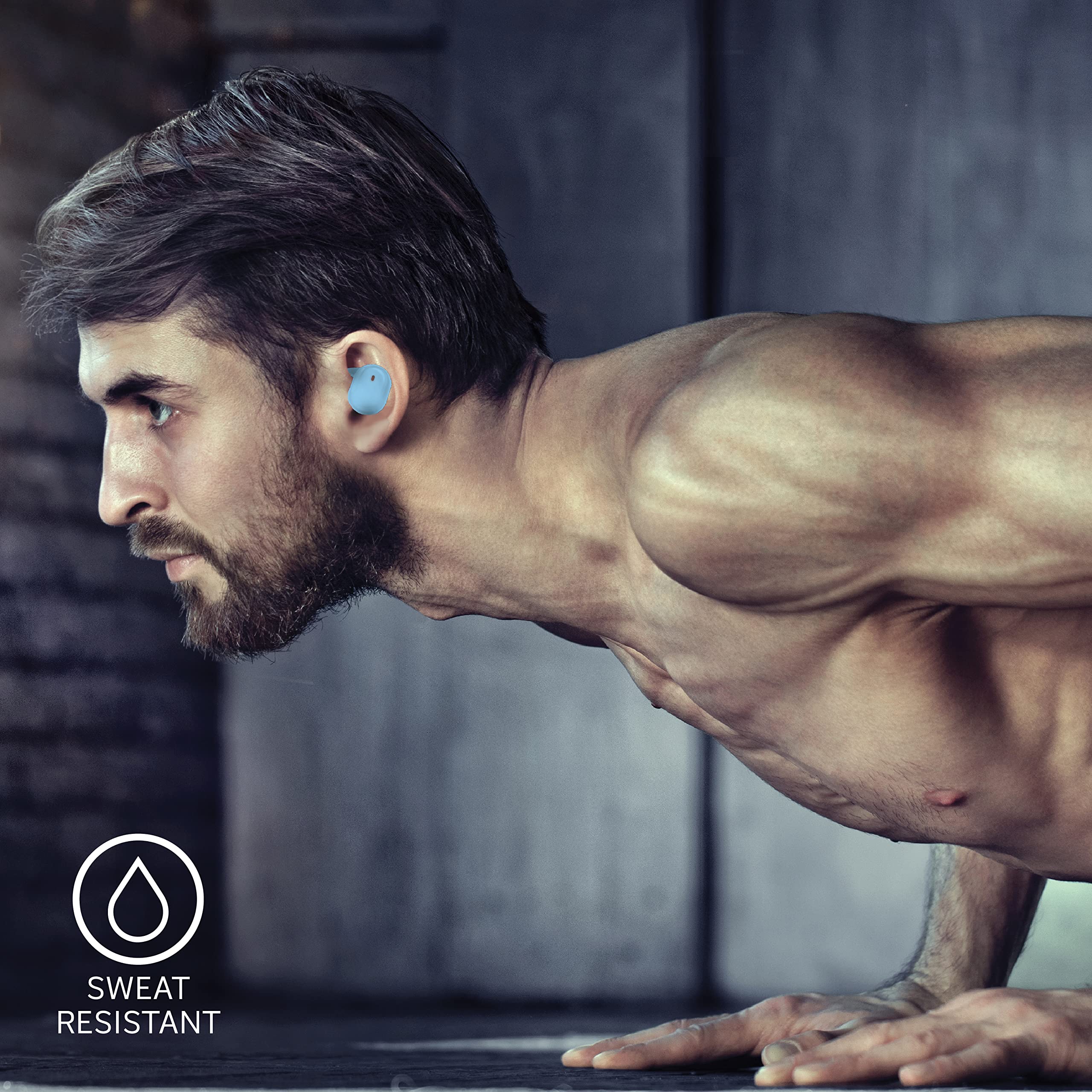 COOLBUDS True Wireless Earbuds w Touch Controls (Ash Rose)