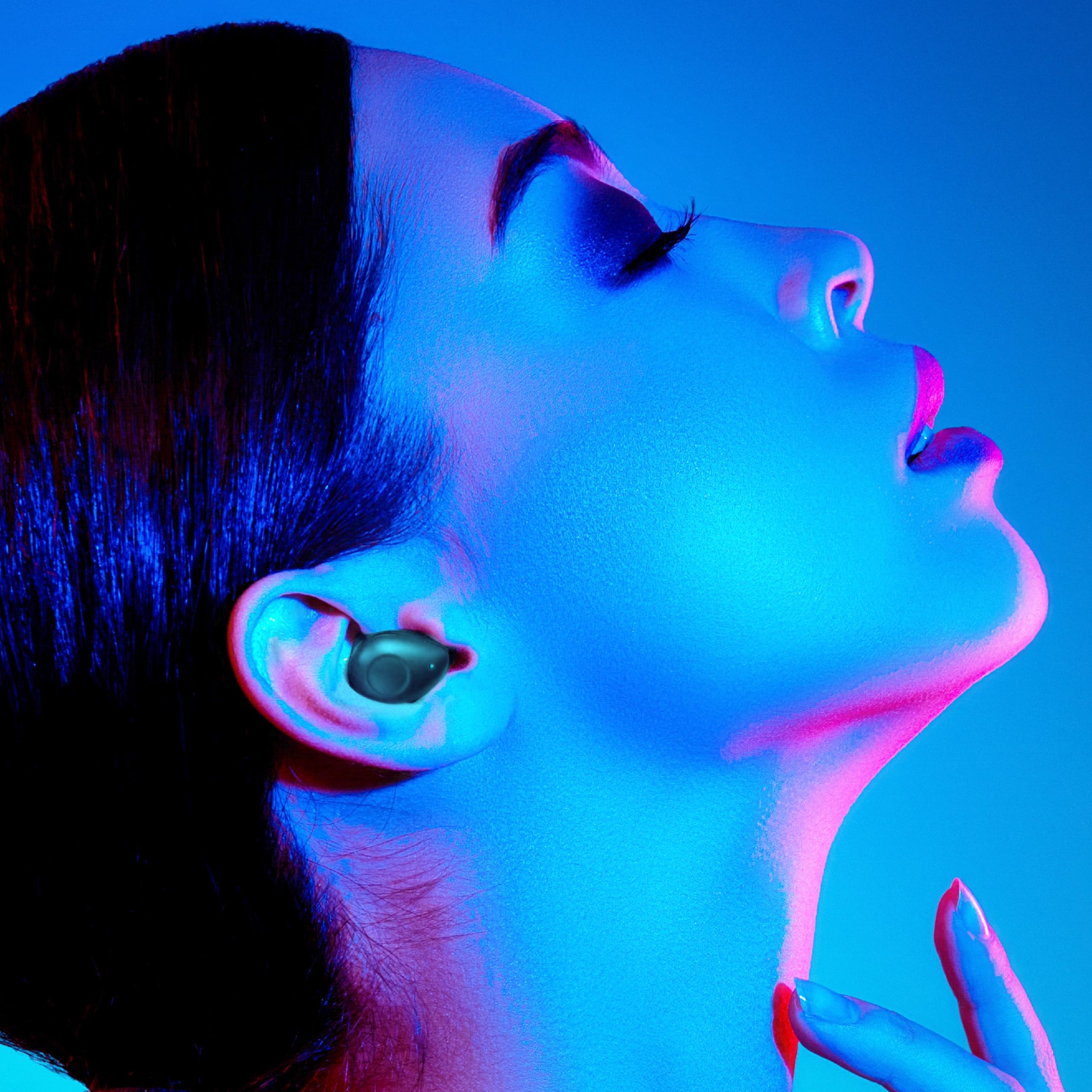 Coby True Wireless Earbuds Bluetooth 40-HR Play Siri Google