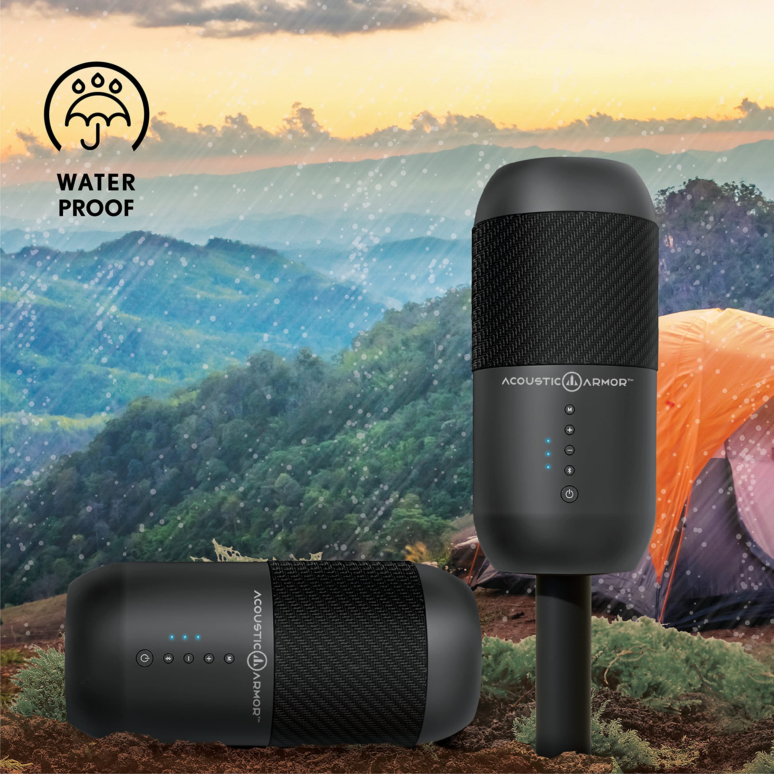 ACOUSTIC ARMOR Outdoor Waterproof Speakers