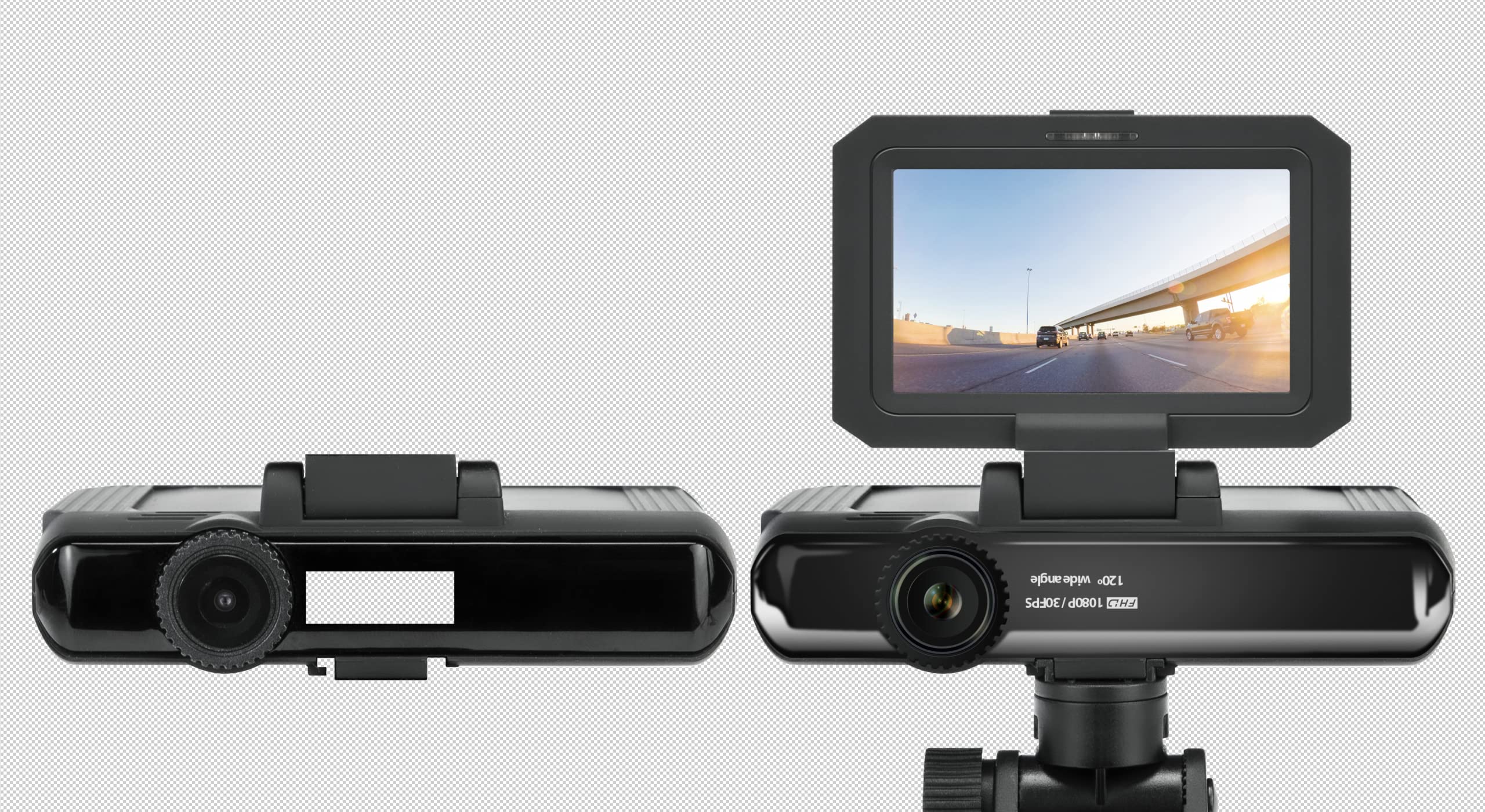 Coby Car Dash Cam with Radar Detector