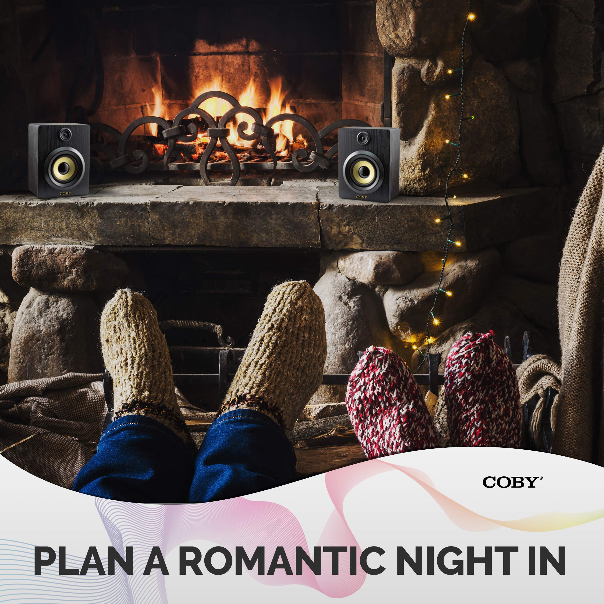 Coby Wireless Rechargeable Bluetooth Mini Speakers