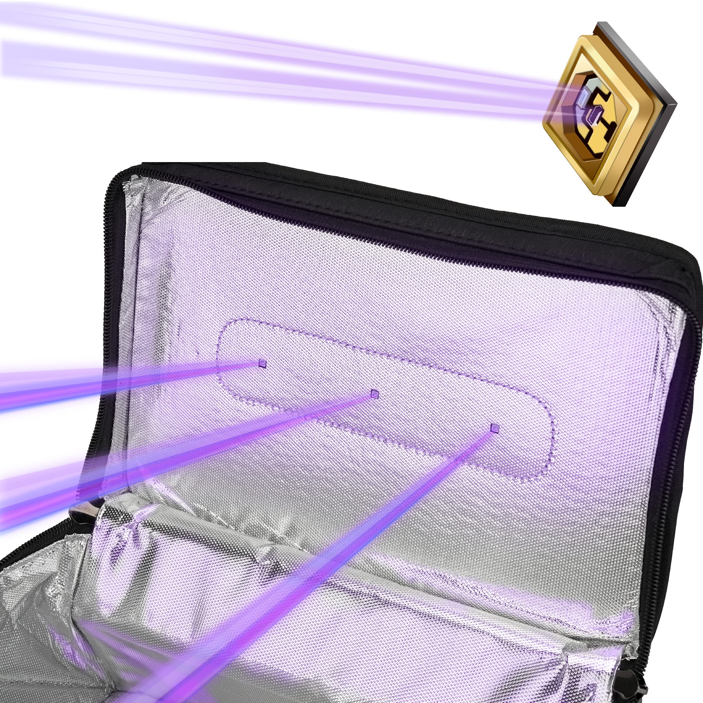 First Health UV Sanitizing Diaper Bag